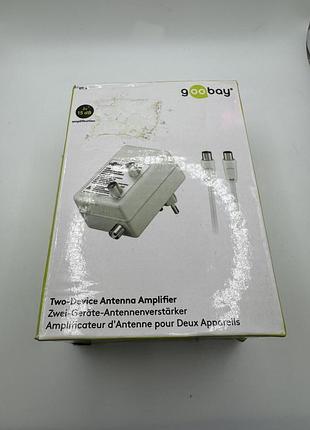 Антенний підсилювач для двох пристроїв (dvb-t / dvb-t2 / dvb-c) з кабелем
