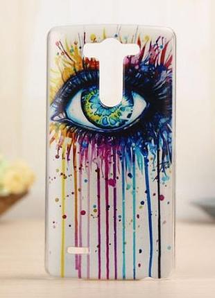 Яркие оригинальные чехлы для lg g3s optimus g3mini d722 d725 с картинкой глаз