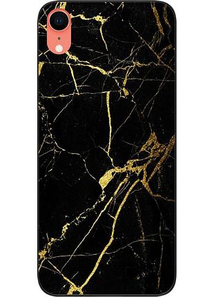 Силіконовий чохол бампер для iphone xr з картинкою мармур