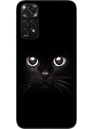 Силиконовый чехол для xiaomi redmi note 11 / note 11s с картинкой мордочка