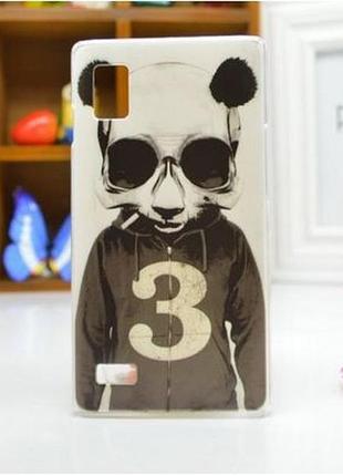 Яркие оригинальные чехлы для lg l9 optimus p760 p765 с картинкой панда