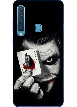 Силиконовый чехол с рисунком для samsung galaxy a9 2018 джокер с картой
