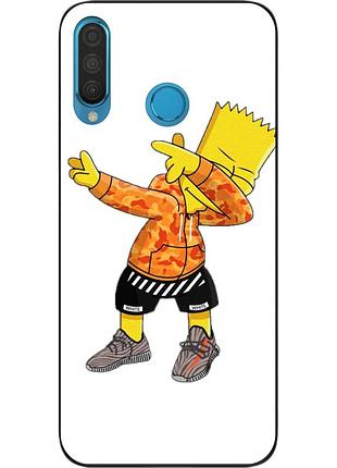 Силіконовий чохол для huawei p30 lite з картинкою барт сімсона