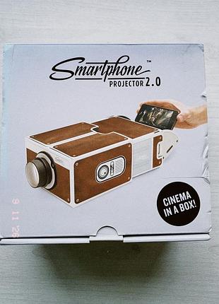 Проектор для смартфона smartphone projector 2.0 (luckies of london)