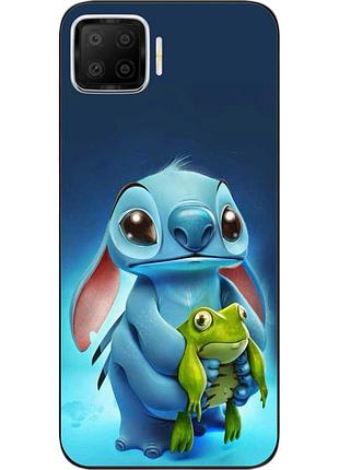 Силіконовий чохол бампер для oppo a73 з картинкою стіч