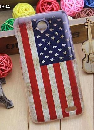 Чехол на lenovo a516 оригинальная панель накладка с рисунком art.51603 3