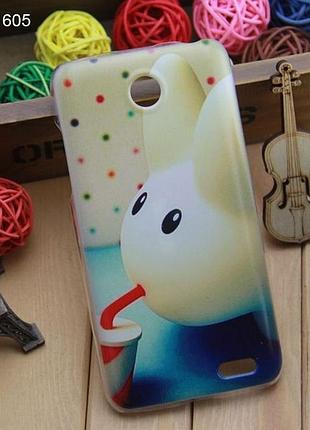 Чехол на lenovo a516 оригинальная панель накладка с рисунком art.51603 4