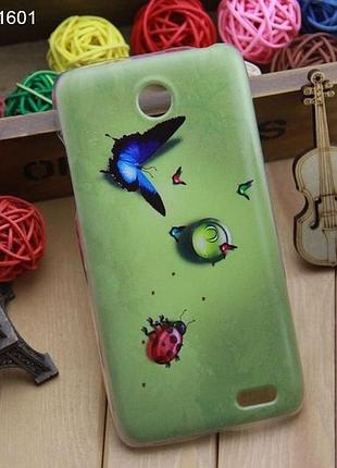 Чехол на lenovo a516 оригинальная панель накладка с рисунком art.51603 5
