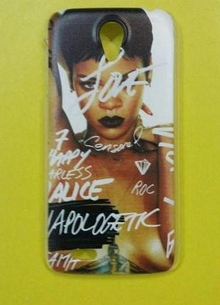 Чехол на lenovo s820 оригинальная панель накладка с рисунком rihanna