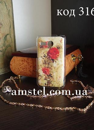 Чехол на lenovo a316 оригинальная панель накладка с рисунком art.31607