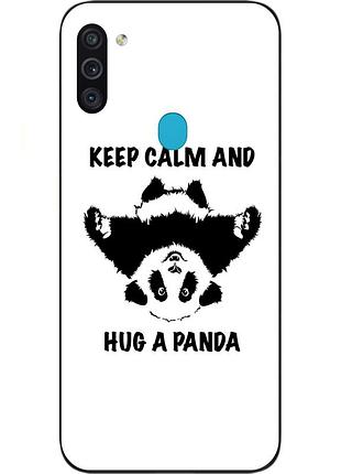 Силіконовий чохол для samsung m11 galaxy m115f з картинкою keep calm