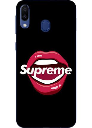 Силиконовый чехол для samsung galaxy a30 2019 a305f с картинкой supreme