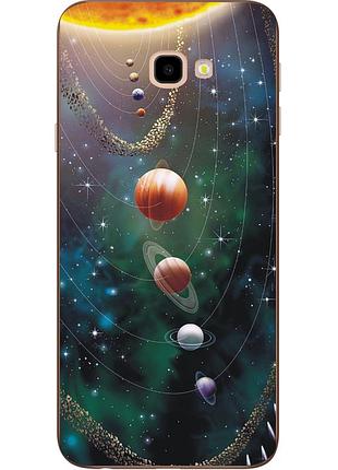 Оригінальний чохол накладка для samsung galaxy j4 plus 2018 з картинкою планети