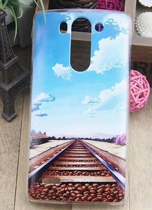 Эксклюзивный чехол для lg g3s optimus g3mini d722 d725 с принтом дорога