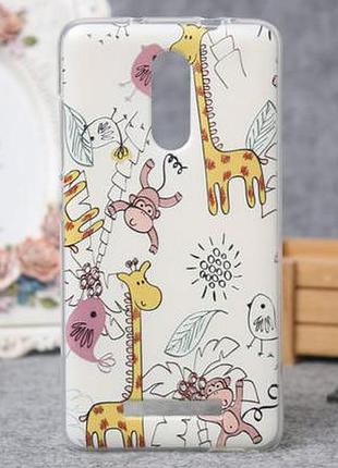 Силіконовий чохол накладка для xiaomi redmi note 3 з картинкою лімпопо