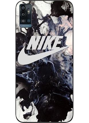 Силиконовый чехол для zte blade a71 с картинкой nike