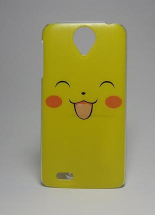 Чохол на lenovo s820 панель накладка посмішка