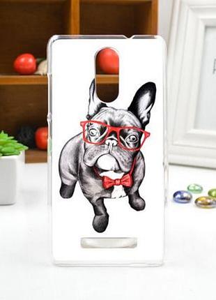 Силіконовий чохол накладка для xiaomi redmi note 3 з картинкою дог
