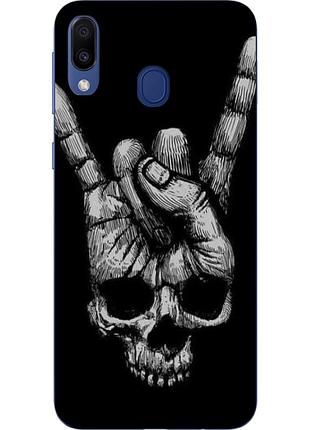 Бампер силіконовий чохол для samsung galaxy a40 2019 a405f з картинкою рука