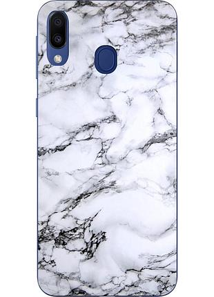 Бампер силіконовий чохол для samsung galaxy a20 2019 a205f з картинкою мармур
