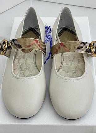 Балетки burberry 2