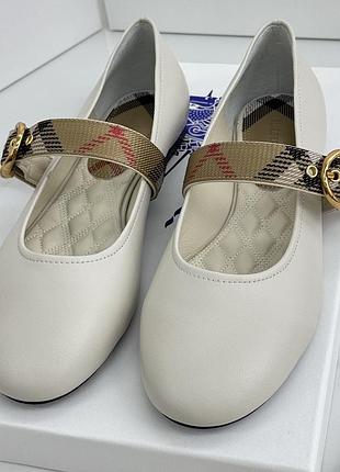 Балетки burberry 3