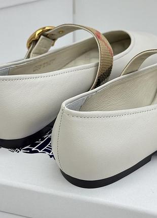 Балетки burberry 7