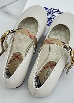 Балетки burberry 6