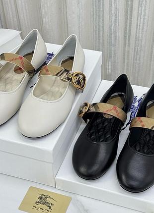 Балетки burberry 9