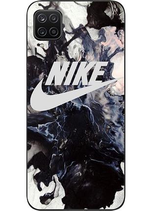 Силіконовий чохол для samsung a12 galaxy a125f з картинкою nike