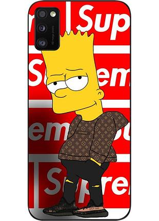 Силіконовий чохол для samsung a41 galaxy a415f з картинкою сімпсон