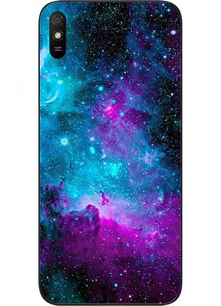 Силиконовый чехол для xiaomi redmi 9a с картинкой космос
