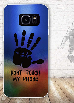 Оригинальный чехол панель накладка для samsung galaxy s7 edge с картинкой рука