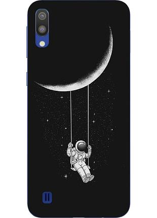 Силіконовий чохол бампер для samsung galaxy m10 / a10 з картинкою місячні гойдалки
