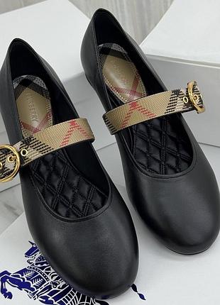 Балетки burberry 5