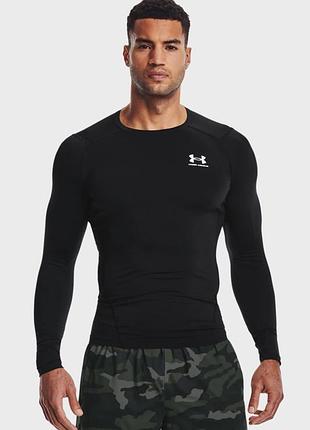 Лонгслив ua hg armour comp ls черный чол md 5