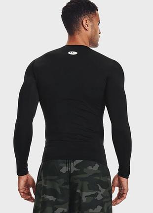 Лонгслив ua hg armour comp ls черный чол md 7