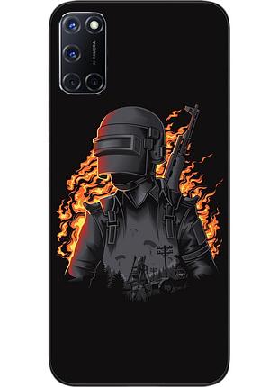 Оригинальный чехол для oppo a72 с картинкой pubg