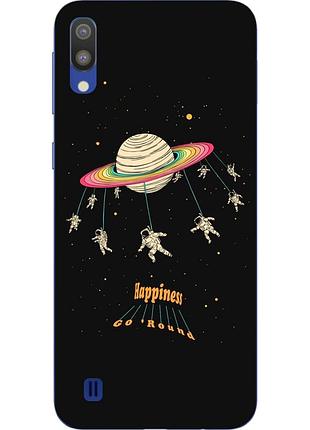Силіконовий чохол для samsung galaxy m10 / a10 з картинкою карусель космічна