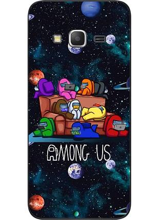 Силіконовий чохол для samsung galaxy j2 prime g532 з картинкою among us команда