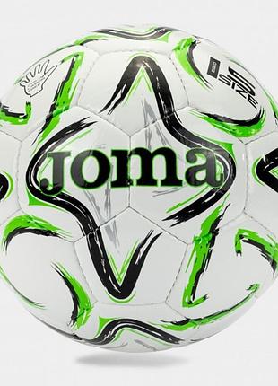 М'яч футбольний joma egeo ii біло-салатовий уні 5