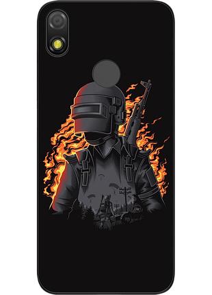 Оригінальний чохол для tecno pop 3 з картинкою pubg