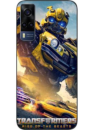 Силіконовий чохол epik для vivo y53s з картинкою бамблбі трансформери