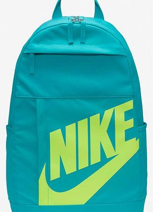 Рюкзак nike nk elmntl bkpk-hbr 21l бирюзовый уни 48х30х15 см