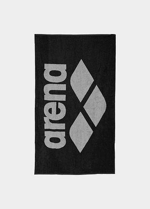 Рушник arena pool soft towel чорно-сірий уні 90x150 см