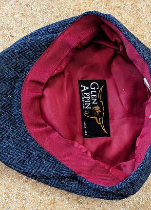 Кепка glen appin harris tweed county cap 5
