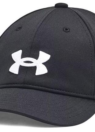 Кепка under armour boy's blitzing adj чорний діт osfm