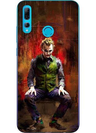 Силиконовый чехол для huawei p smart plus 2019 с картинкой джокер
