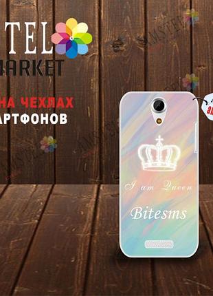Оригинальный бампер с принтом для doogee y100x корона