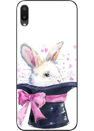 Чохол силіконовий для samsung a02 galaxy a022 з картинкою кролик